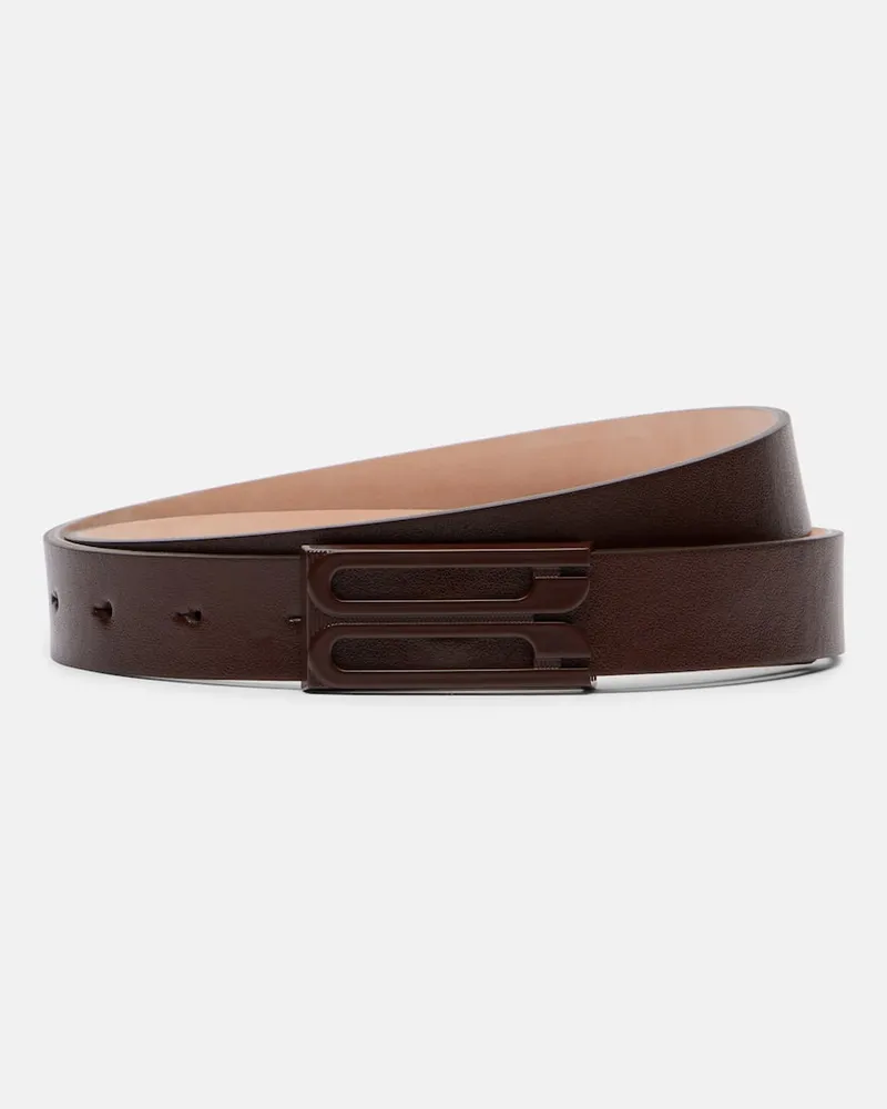 Victoria Beckham Gürtel aus Leder Braun