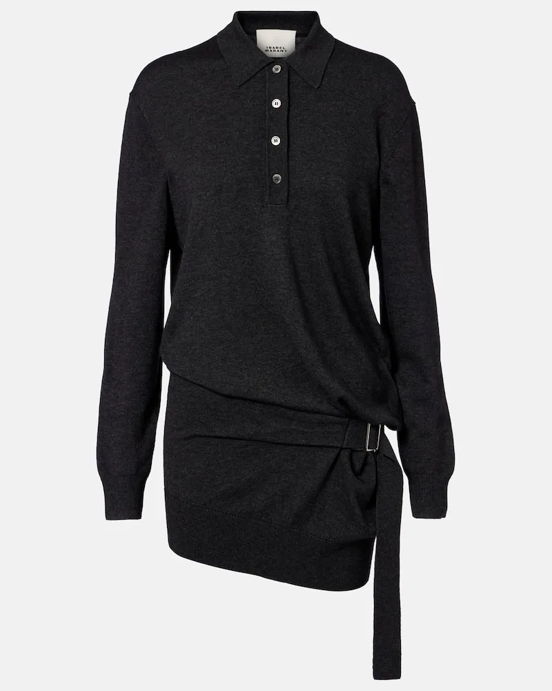 Isabel Marant Polokleid Grau