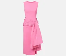 Cocktailkleid aus Crêpe mit Seide