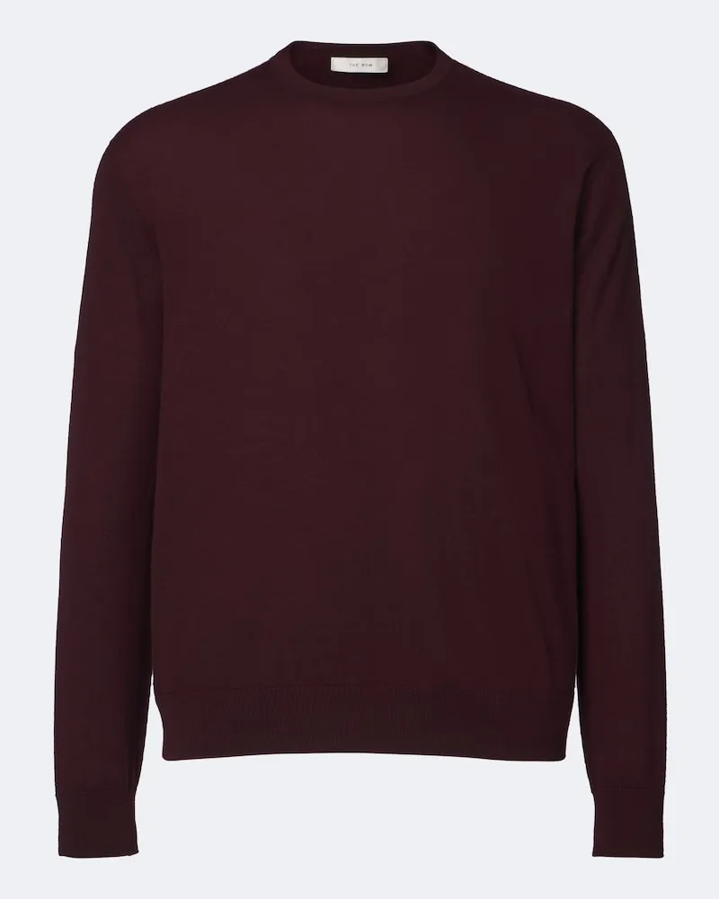 The Row Pullover Demy aus Kaschmir Burgunderrot
