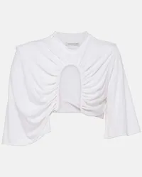 Christopher Esber Cropped-Top Chicane Weiss