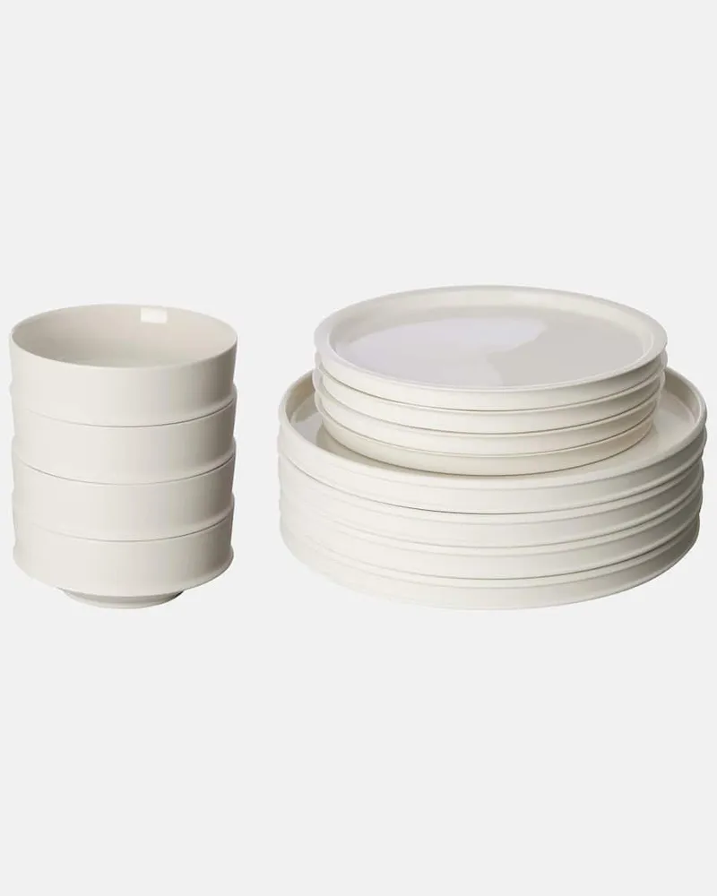Serax Tafelservice Dune by Kelly Wearstler, 12-teilig Weiß
