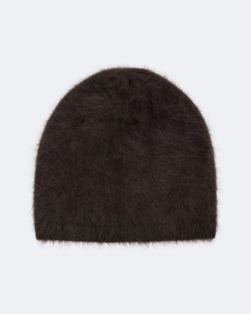 Lisa Yang Beanie aus Kaschmir Braun