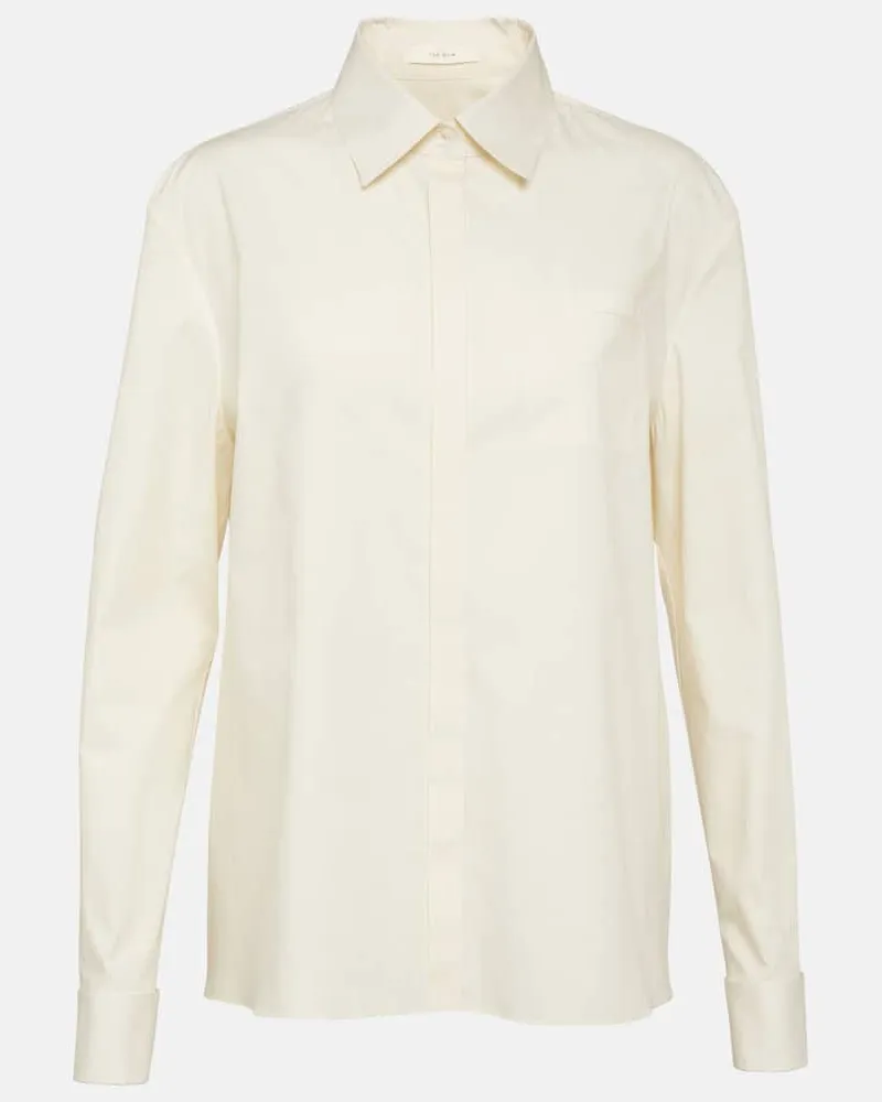 The Row Hemd Lunar aus Baumwolle Neutral
