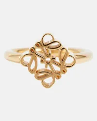 Loewe Ring Anagram aus Sterlingsilber Gold