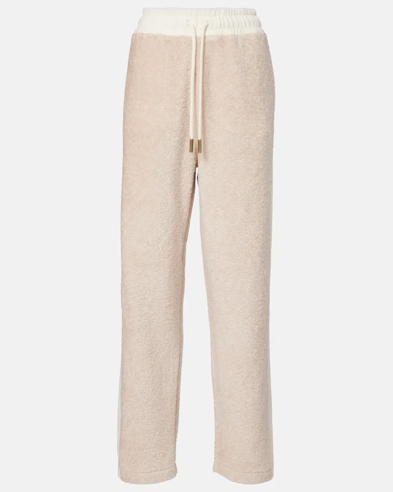 Moncler Jogginghose aus Frottee Beige