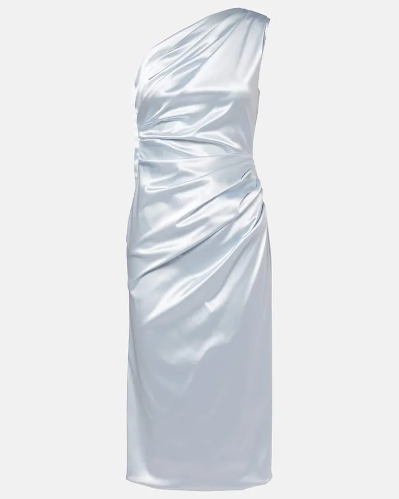 Dolce & Gabbana Cocktailkleid aus Satin Blau