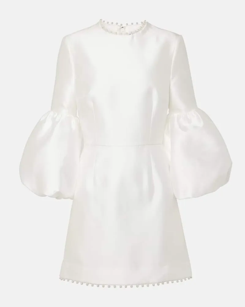 Rebecca Vallance Bridal Minikleid Cristine mit Zierperlen Weiß