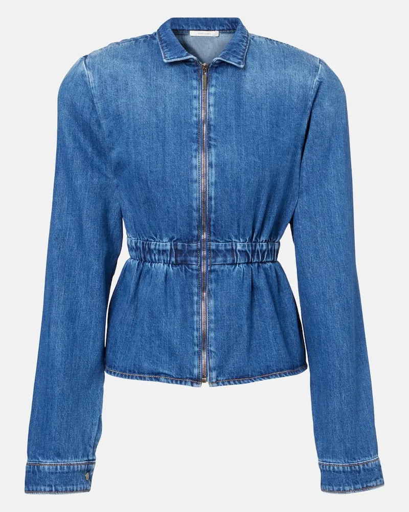 Nensi Dojaka Jacke aus Denim Blau