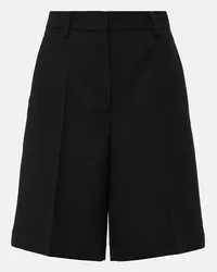 Totême Bermuda-Shorts Schwarz