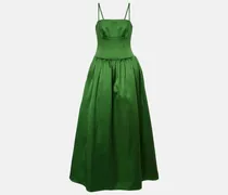 Maxikleid aus Satin