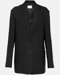 The Row Blazer aus Wolle und Mohair Schwarz