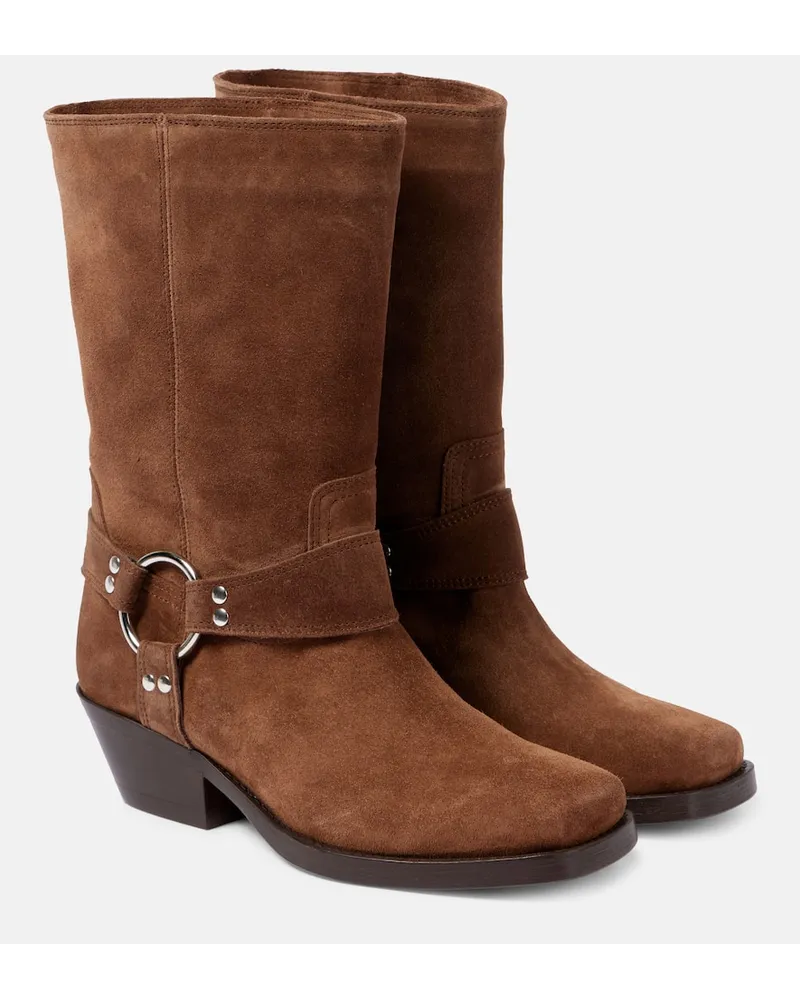 Isabel Marant Ankle Boots Antya aus Leder Braun