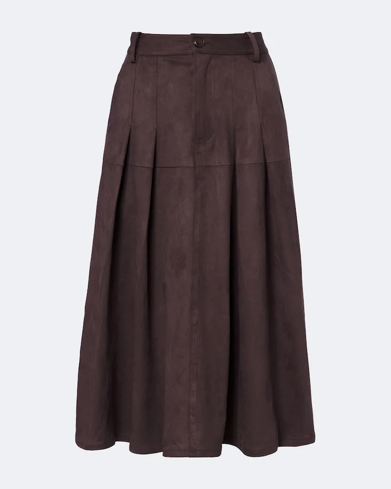 Velvet Midirock Belinda Braun
