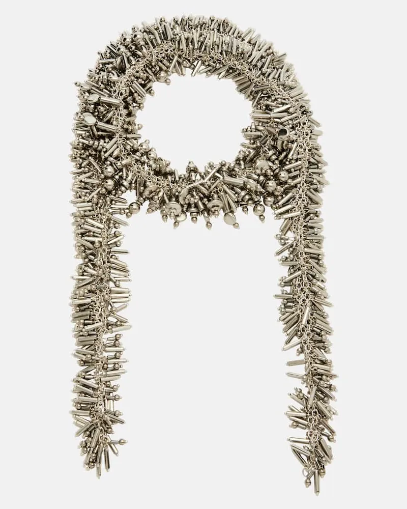 Dries van Noten Halskette Silber