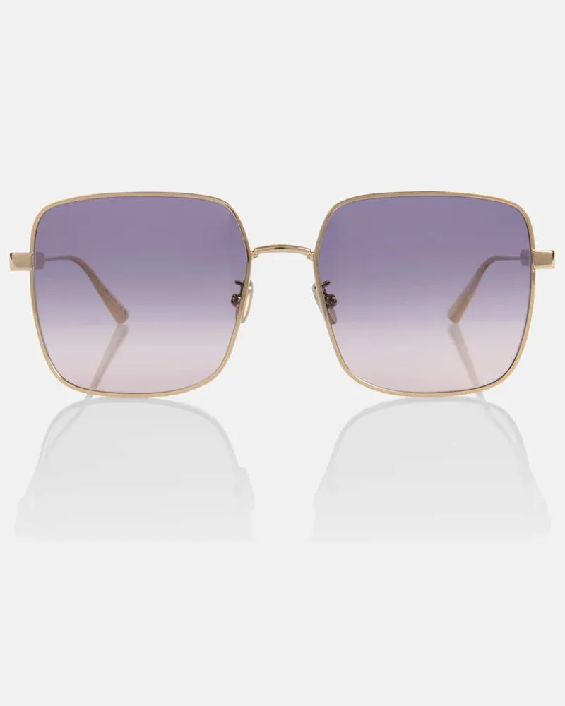 Dior Eckige Sonnenbrille DiorCannage S1U Violett