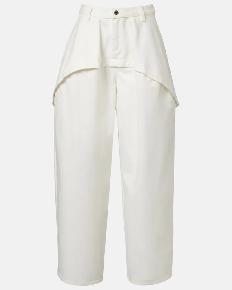 Loewe Paula's Ibiza Barrel Jeans Weiß