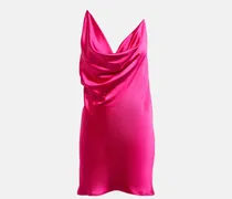 Minikleid aus Satin