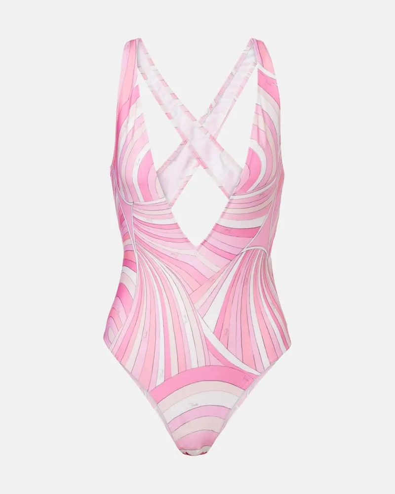 Emilio Pucci Badeanzug Iride Multicolor