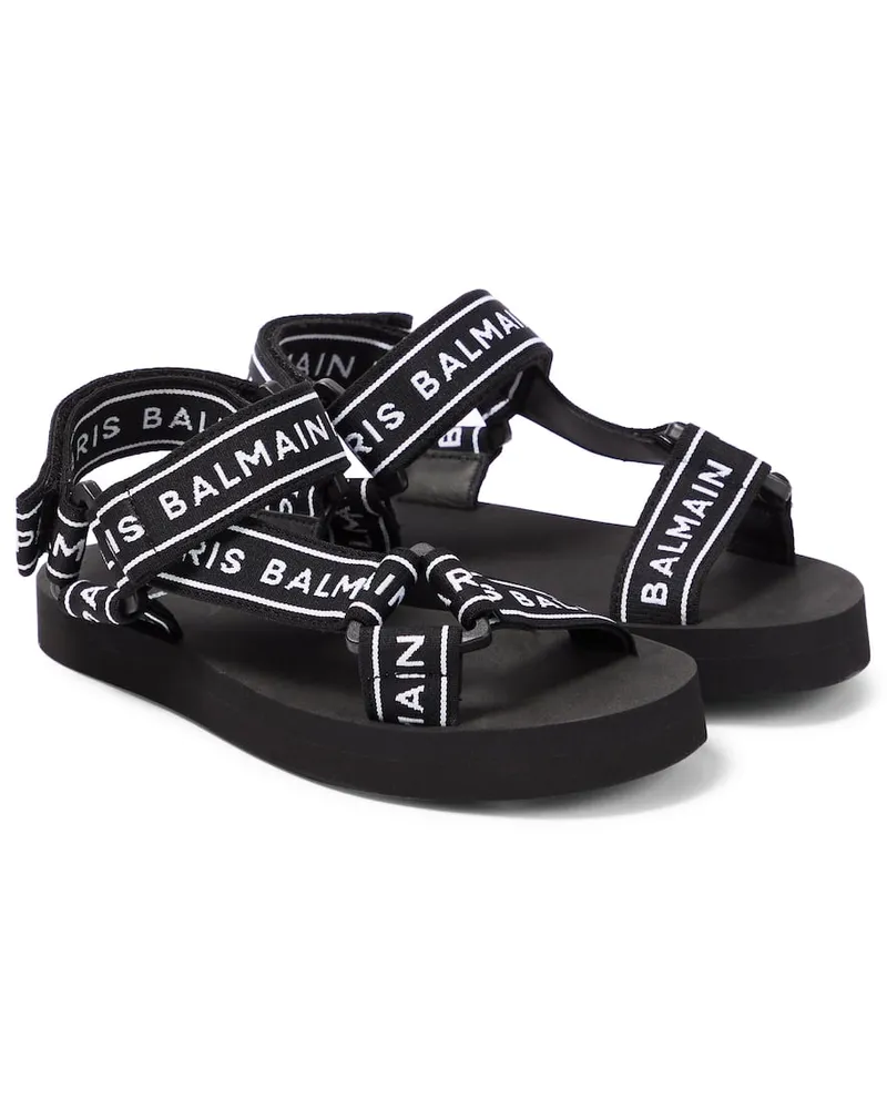Balmain Sandalen Schwarz