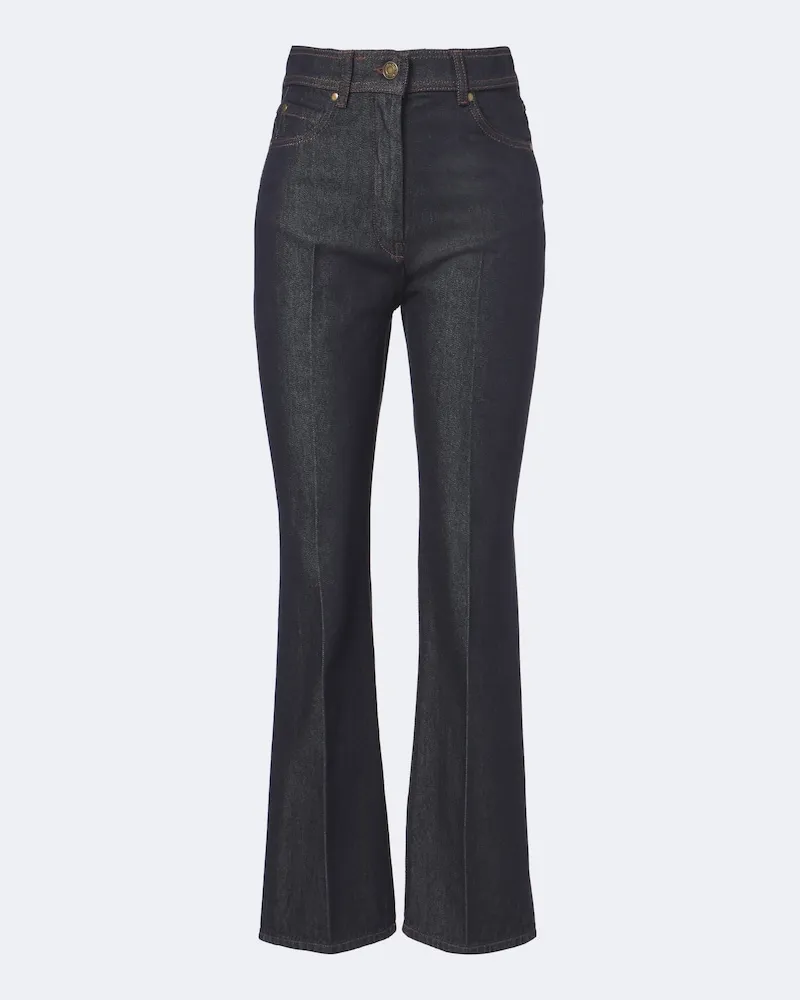 Max Mara Flared Jeans Blau
