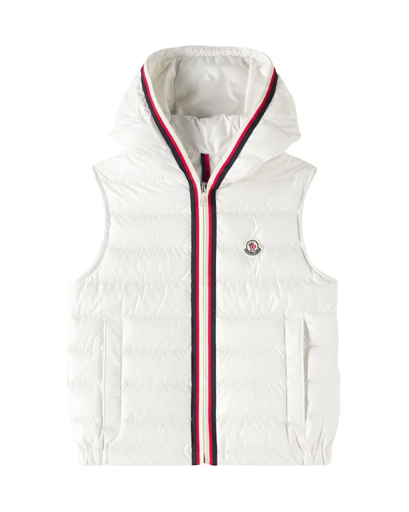 Moncler Daunenweste Weiß