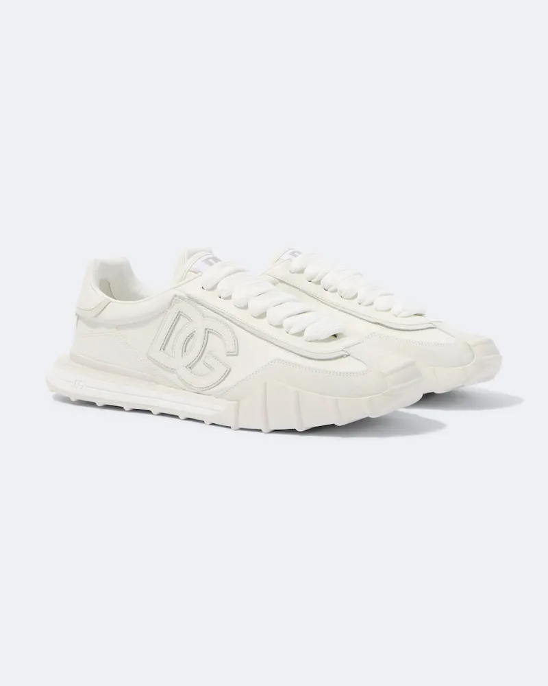 Dolce & Gabbana Sneakers DG aus Leder Weiß