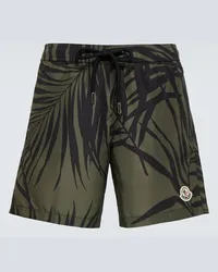 Moncler Bedruckte Badeshorts Multicolor