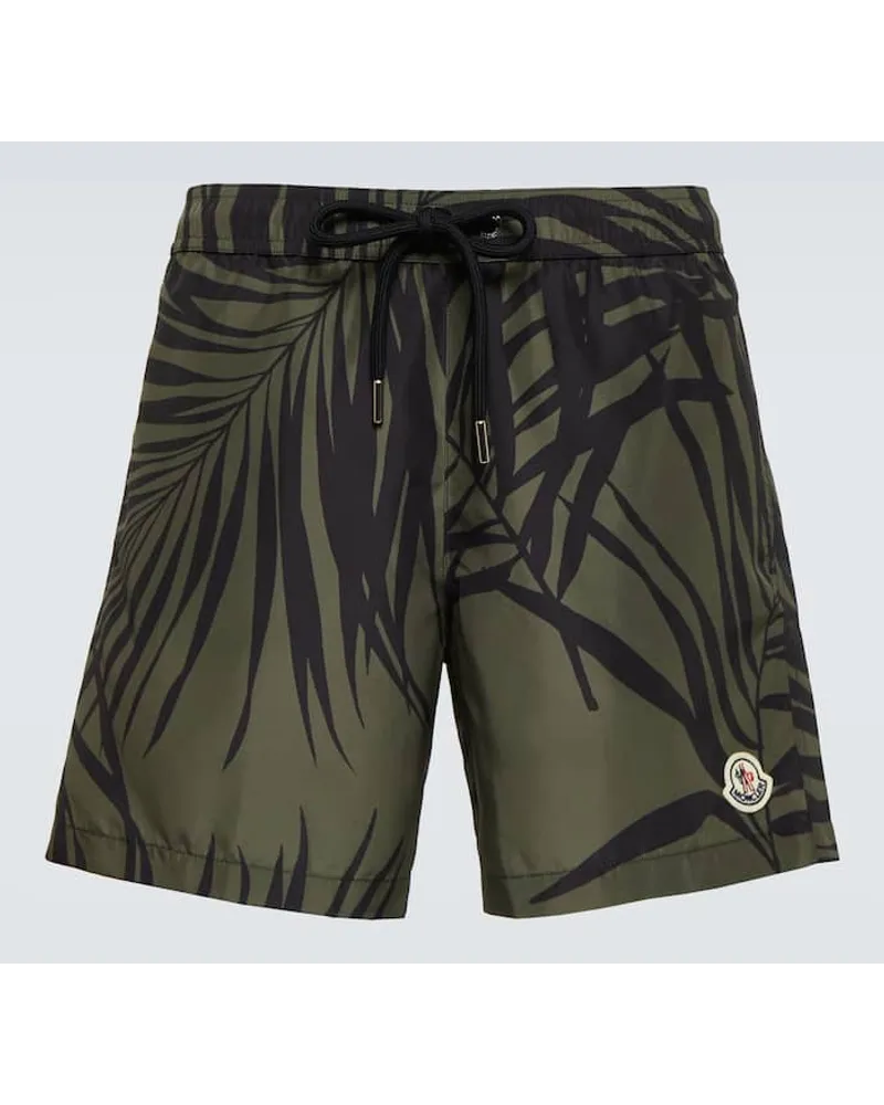 Moncler Bedruckte Badeshorts Multicolor