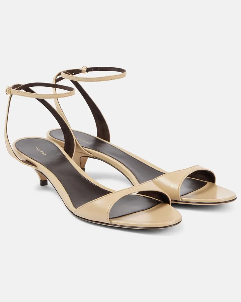 The Row Sandalen Vika 35 aus Leder Beige