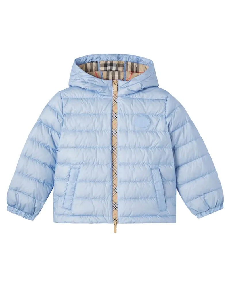 Burberry Daunenjacke Burberry Check Blau