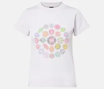 Bedrucktes T-Shirt aus Baumwolle