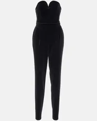 Blazé Milano Blaze Milano Jumpsuit Clyde aus Samt Schwarz