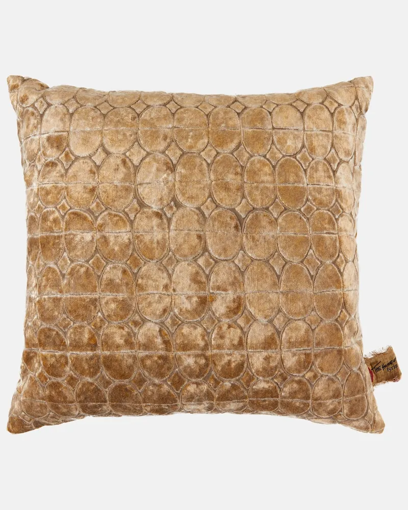 The House of Lyria Kissen Anais aus Samt Gold
