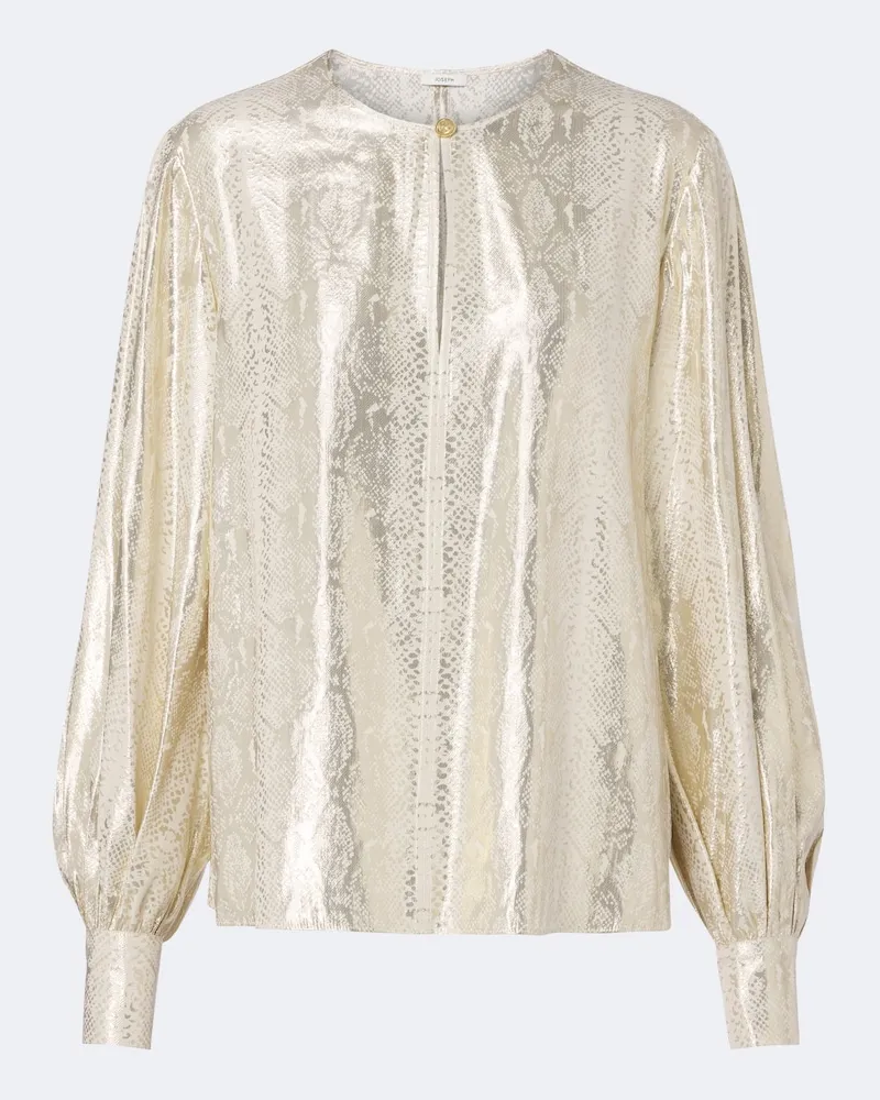 Joseph Bluse Valerie aus einem Seidengemisch Gold
