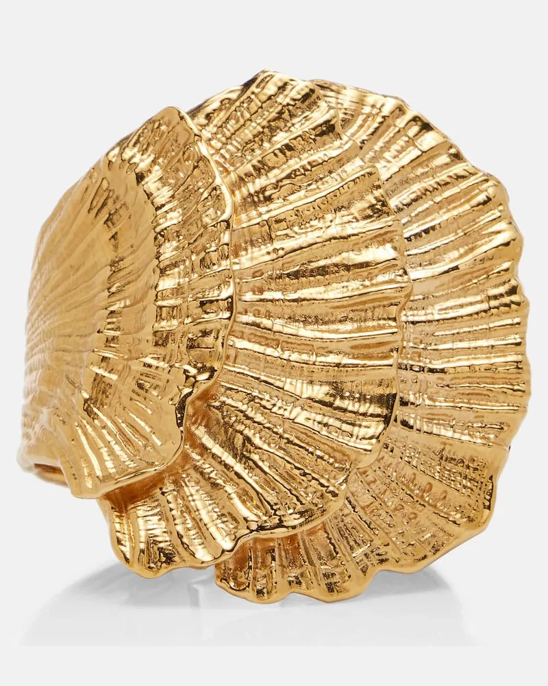 Chloé Chloé Oversize-Armreif Chloé Shells Gold