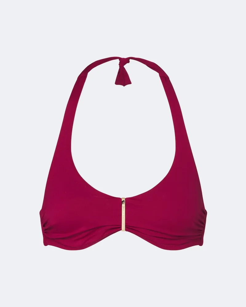 Melissa Odabash Bikini-Oberteil Provence Burgunderrot