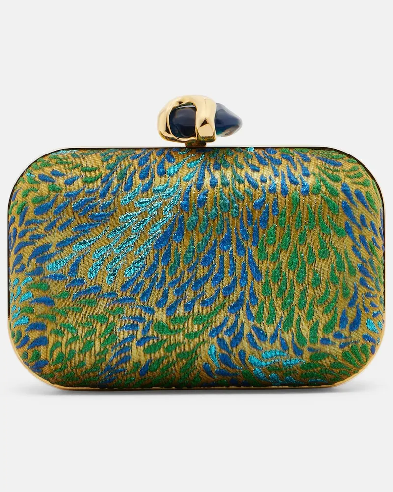 Jimmy Choo Clutch Cloud aus Brokat Multicolor