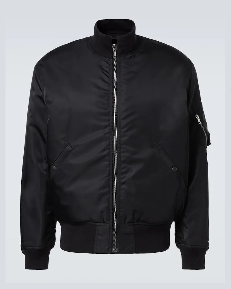 Rick Owens Bomberjacke Schwarz