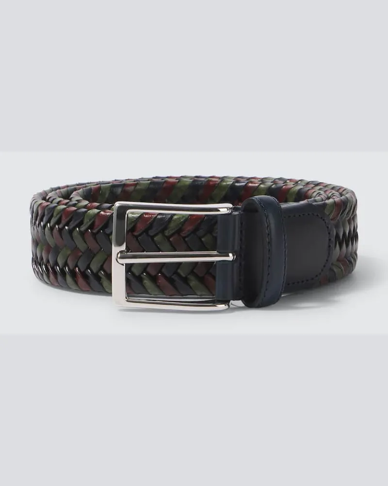 Rubinacci Gürtel aus Leder Multicolor