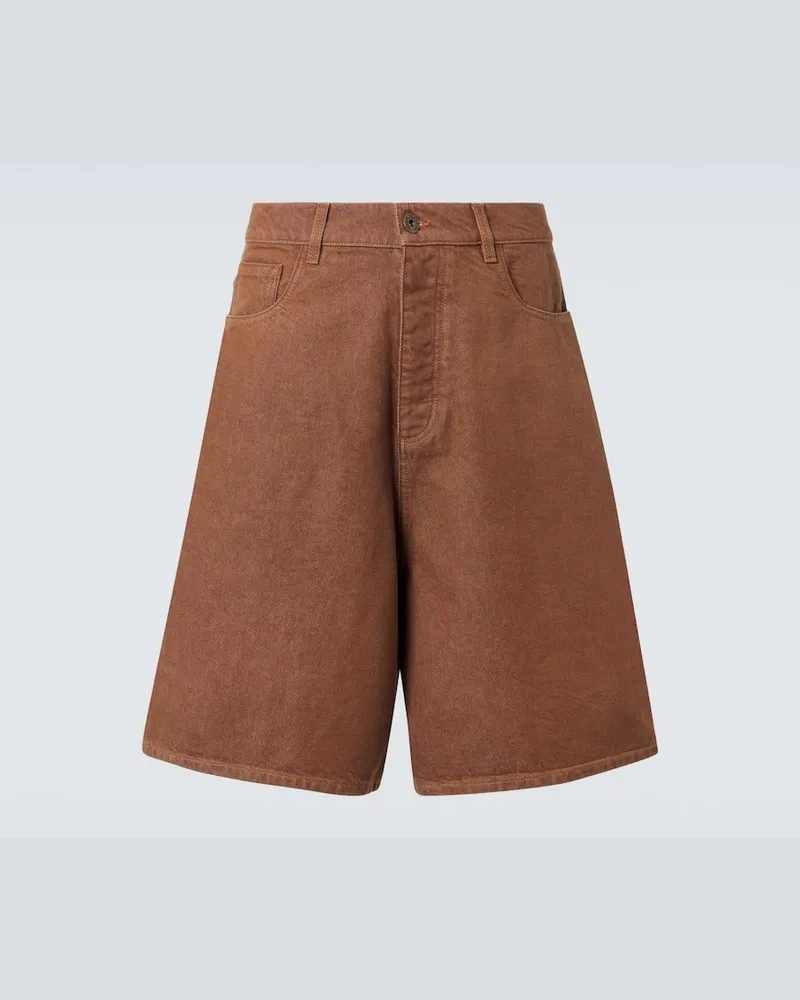 J.W.Anderson Jeansshorts Braun