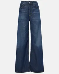 Citizens of humanity High-Rise Wide-Leg Jeans Blau