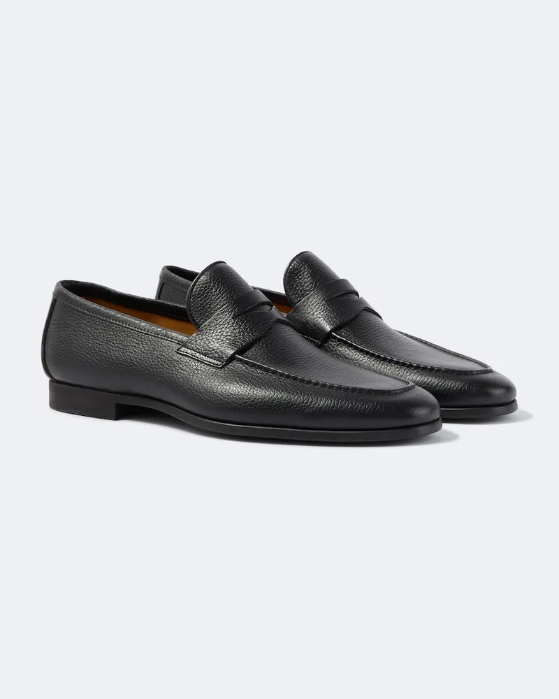 Magnanni Loafers Diezma II aus Leder Schwarz