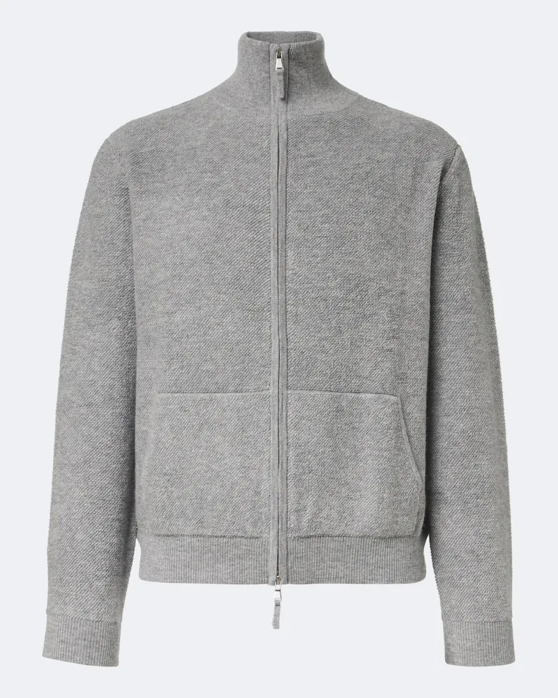 ALLUDE Pullover aus einem Wollgemisch Grau