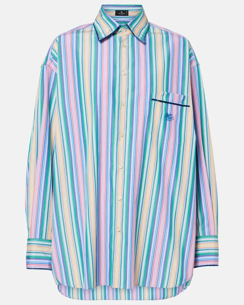 Etro Hemd aus Baumwolle Multicolor
