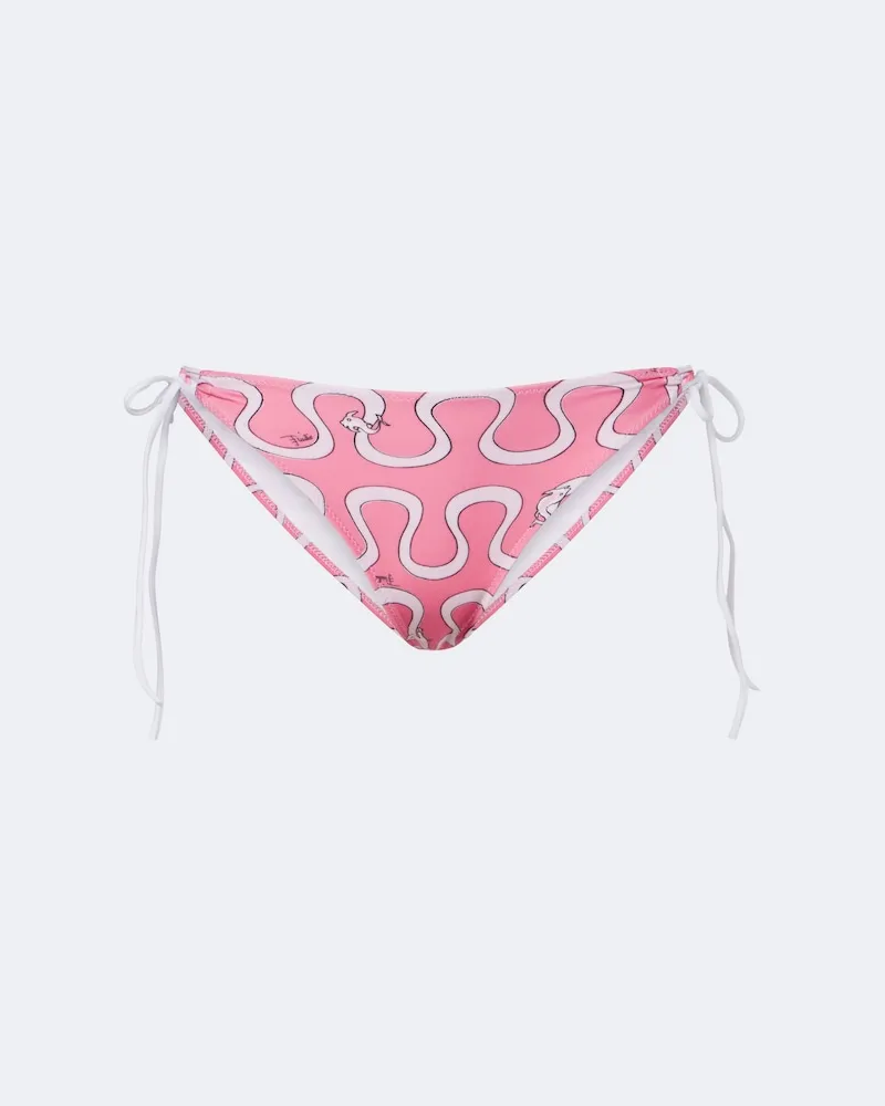 Emilio Pucci Bikini-Höschen Onda Rosa