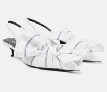 Slingback-Pumps Knife 40 aus Leder