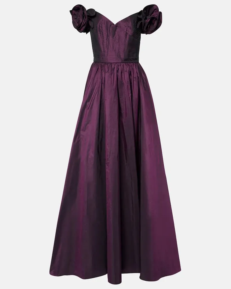 Elie Saab Robe Viva Las Vegas aus Taft Lila