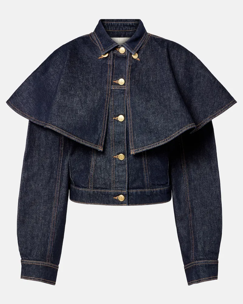 Ulla Johnson Jeansjacke Agata Blau