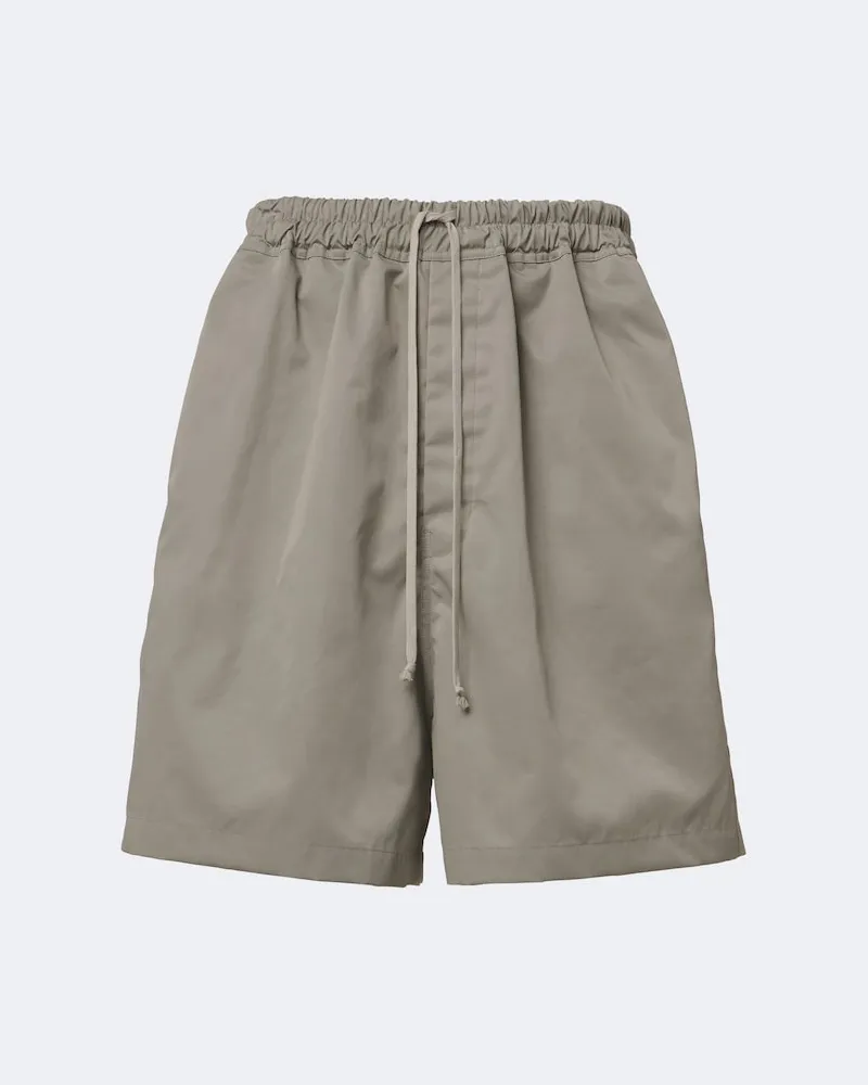 Rick Owens Bermuda-Shorts Faun aus Faille Grau